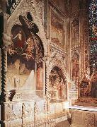 Tomb with fresco of the resurrection of a member of the Bardi family Maso di Banco